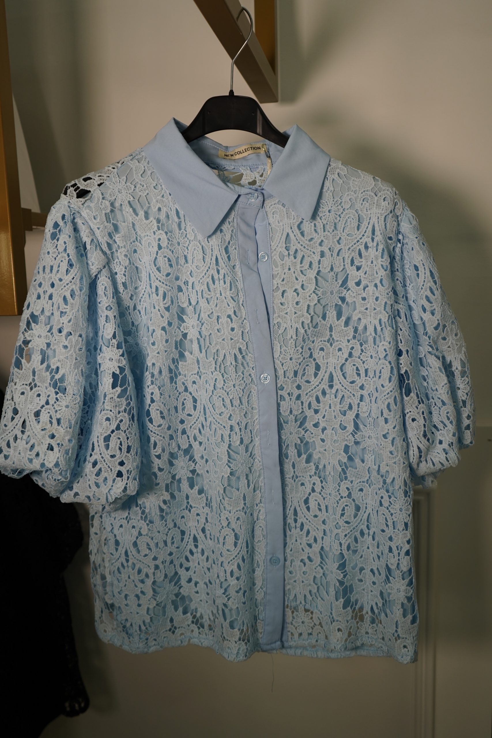 camisa renda