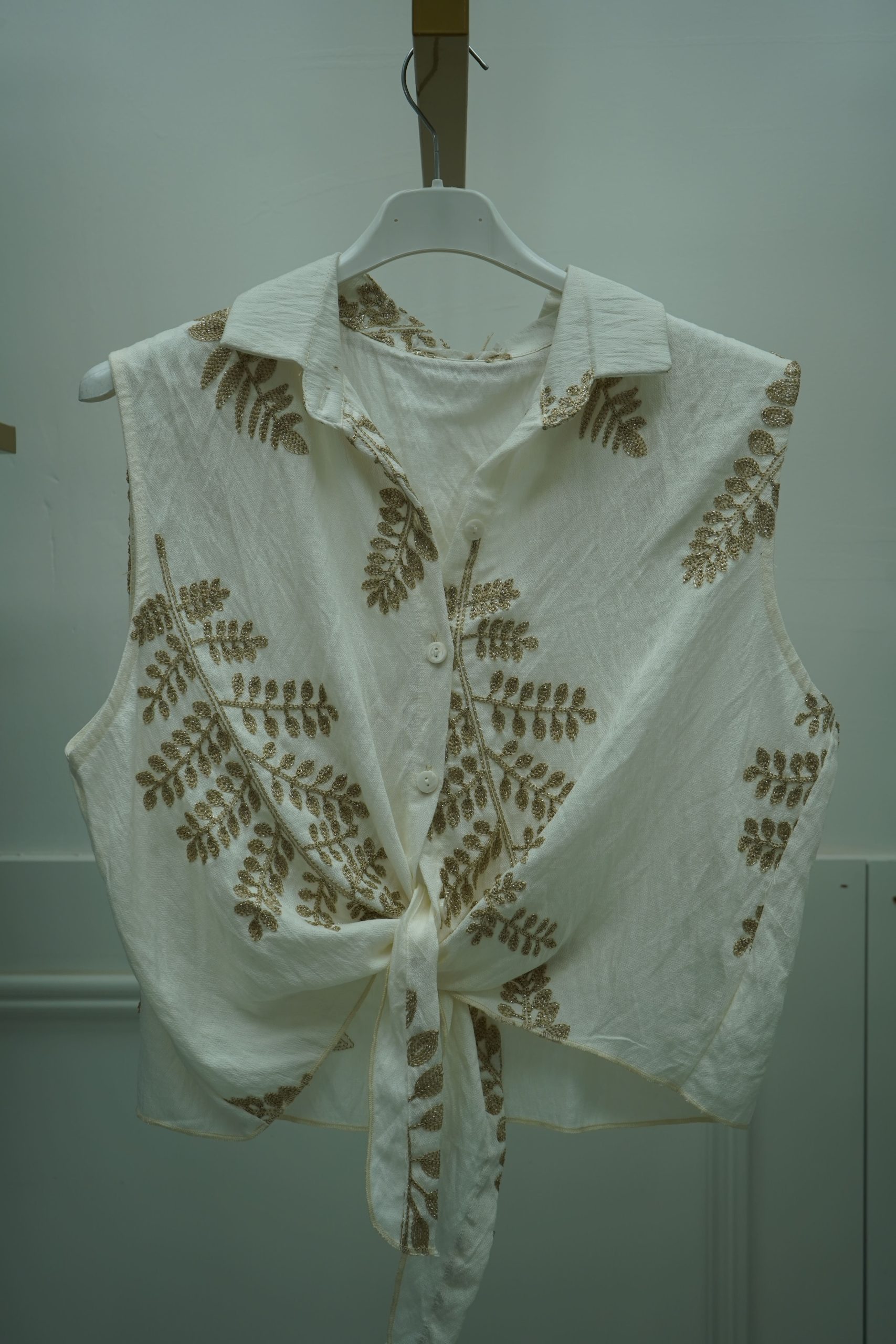 camisa boho chique branca