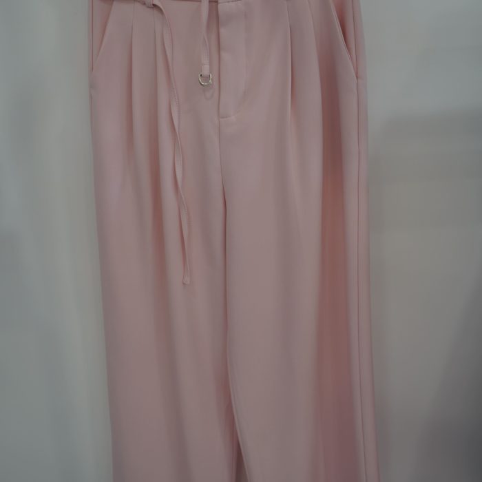 calca elegante cinto fino