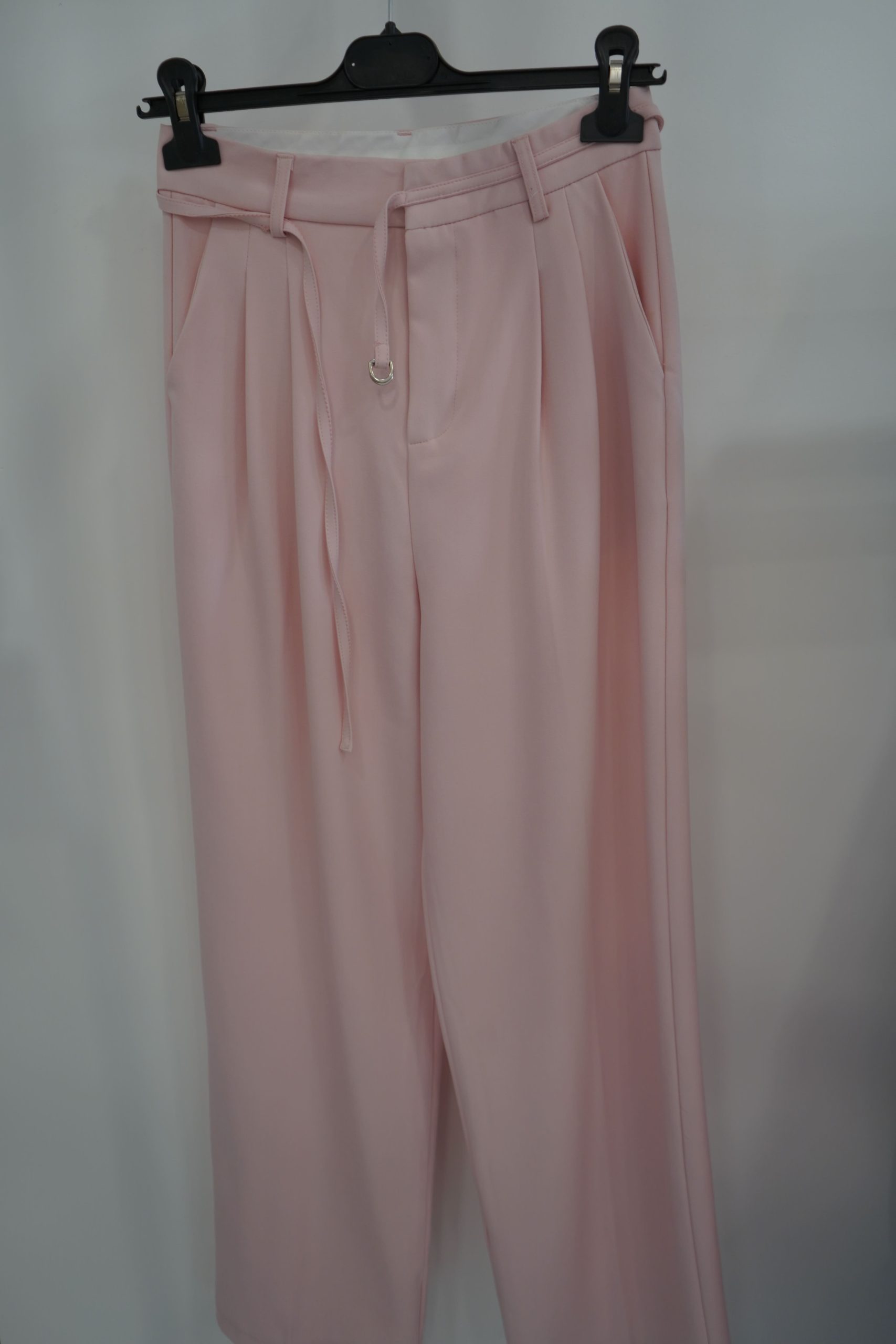 calca elegante cinto fino