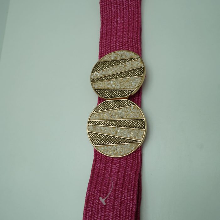 cinto rosa 2 rodelas