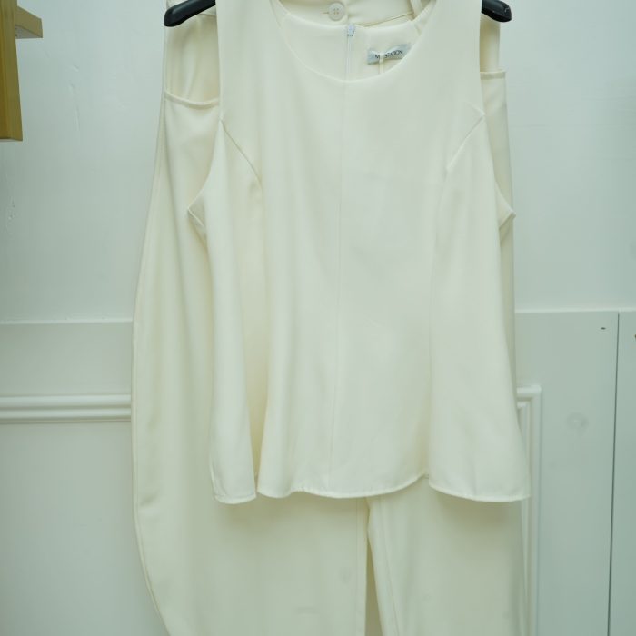 Conjunto branco top