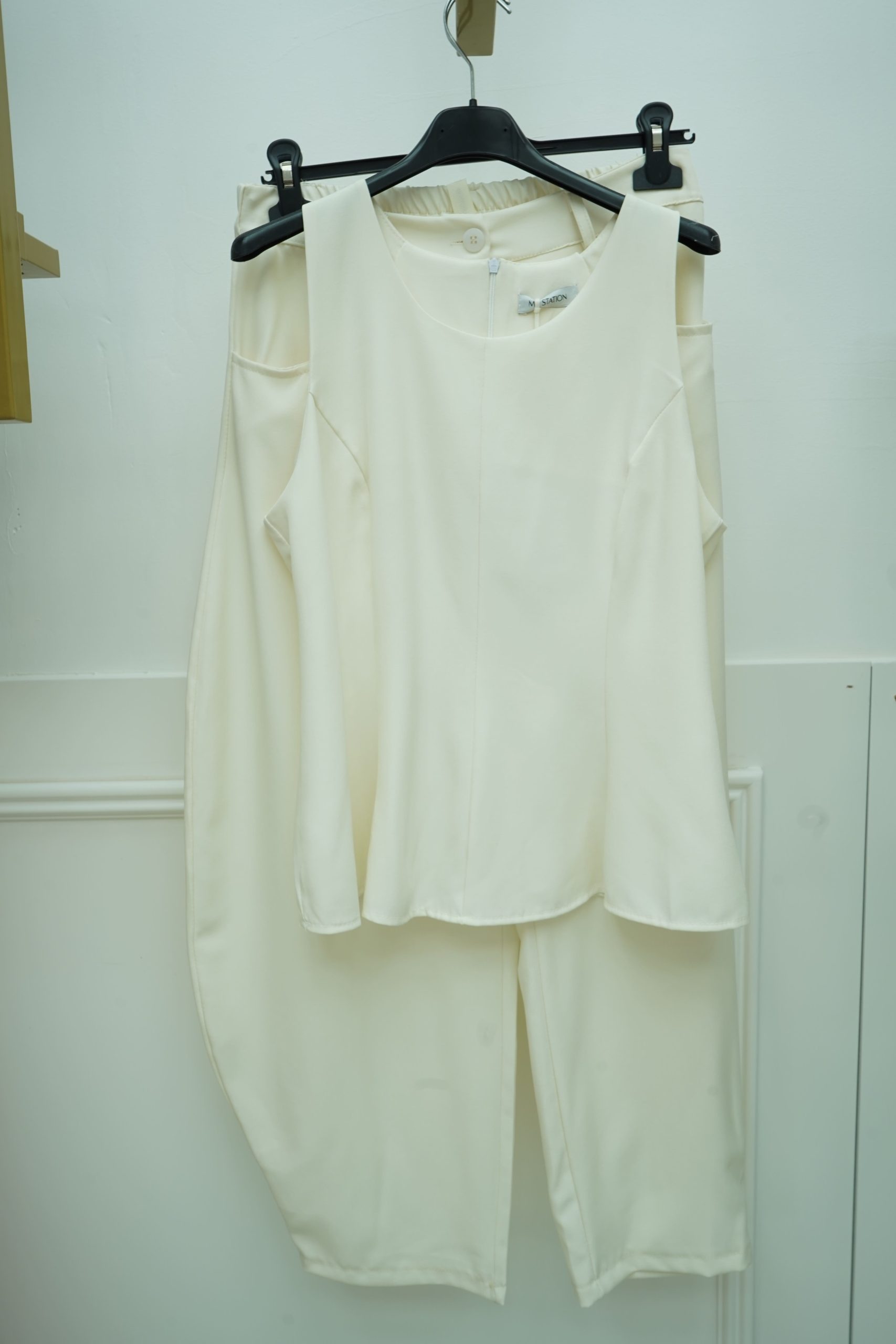 Conjunto branco top