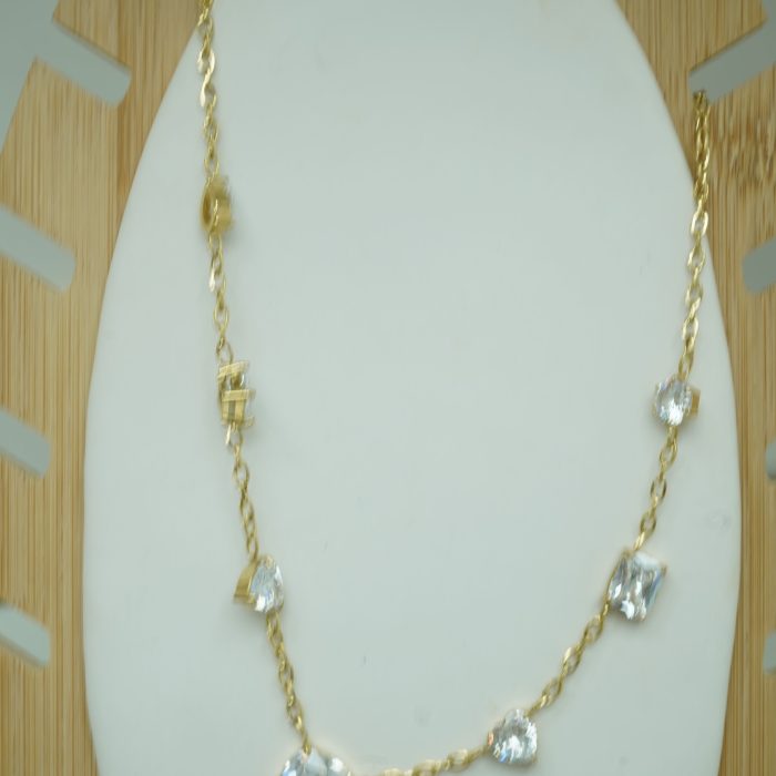 colar diamante coracao
