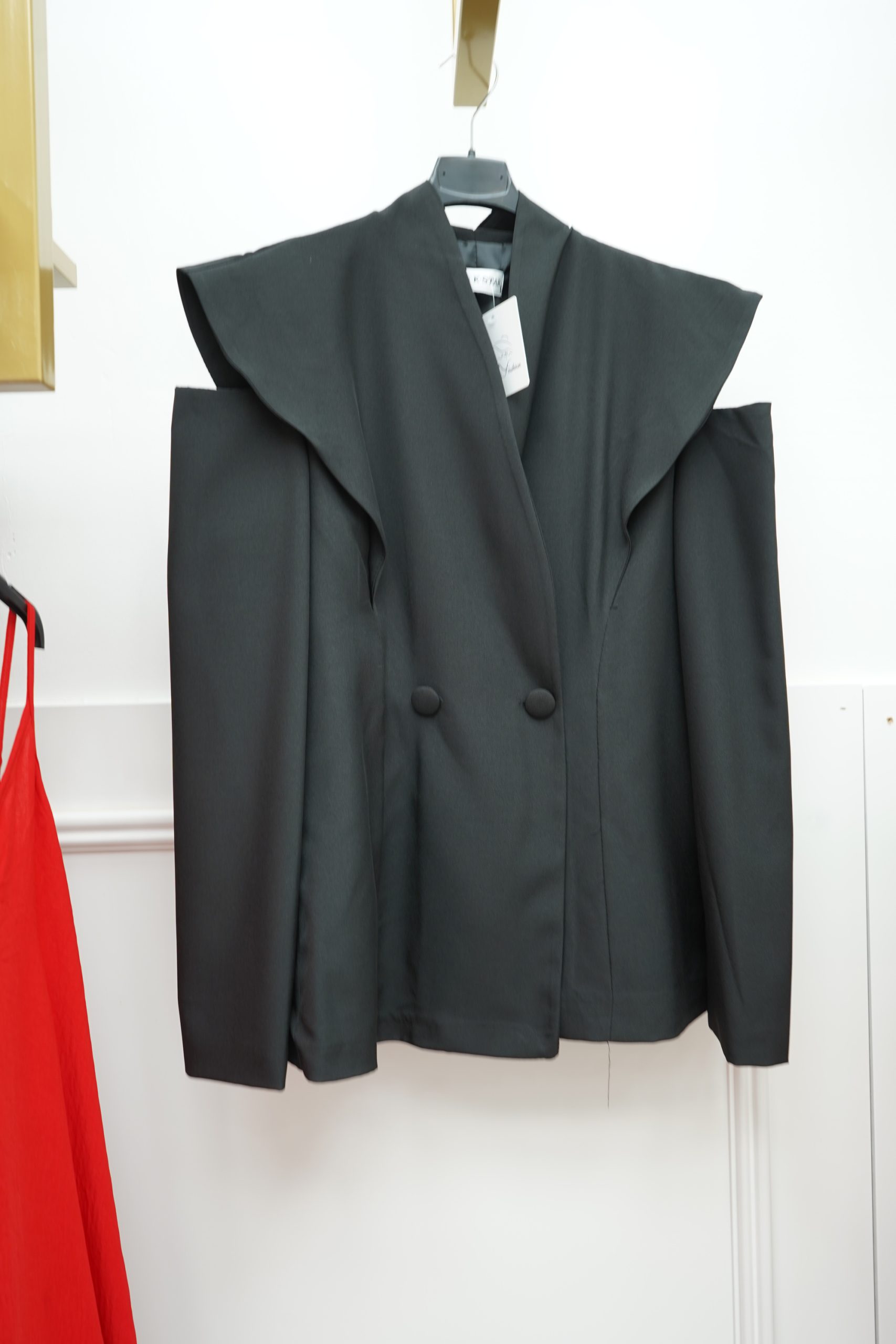 blazer ombreiras aberta