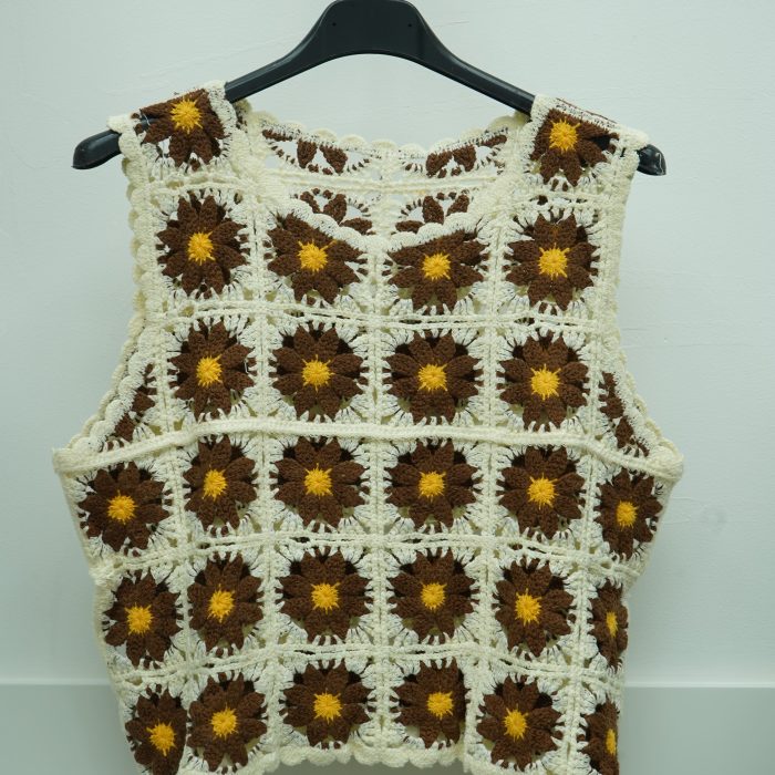 camisola croche caviada