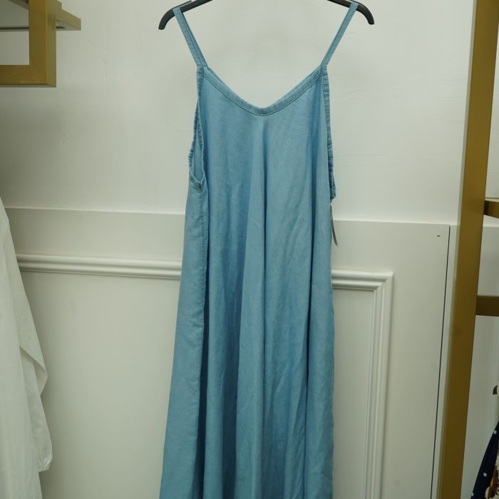 vestido ganga alças