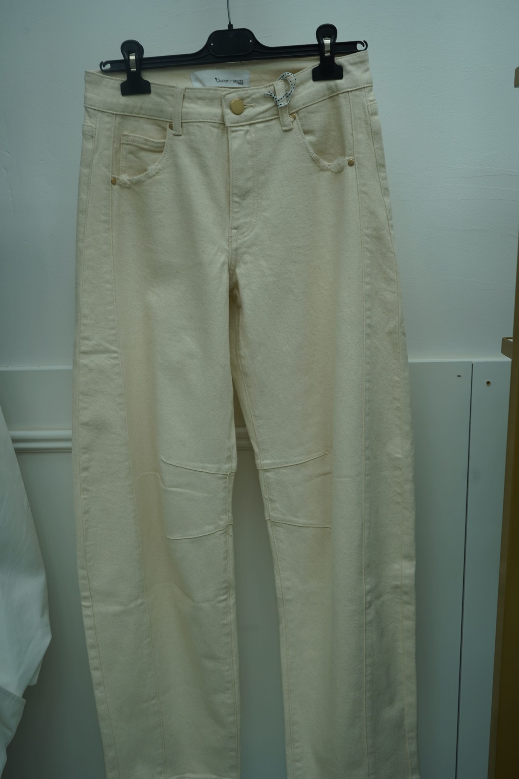 calça bege