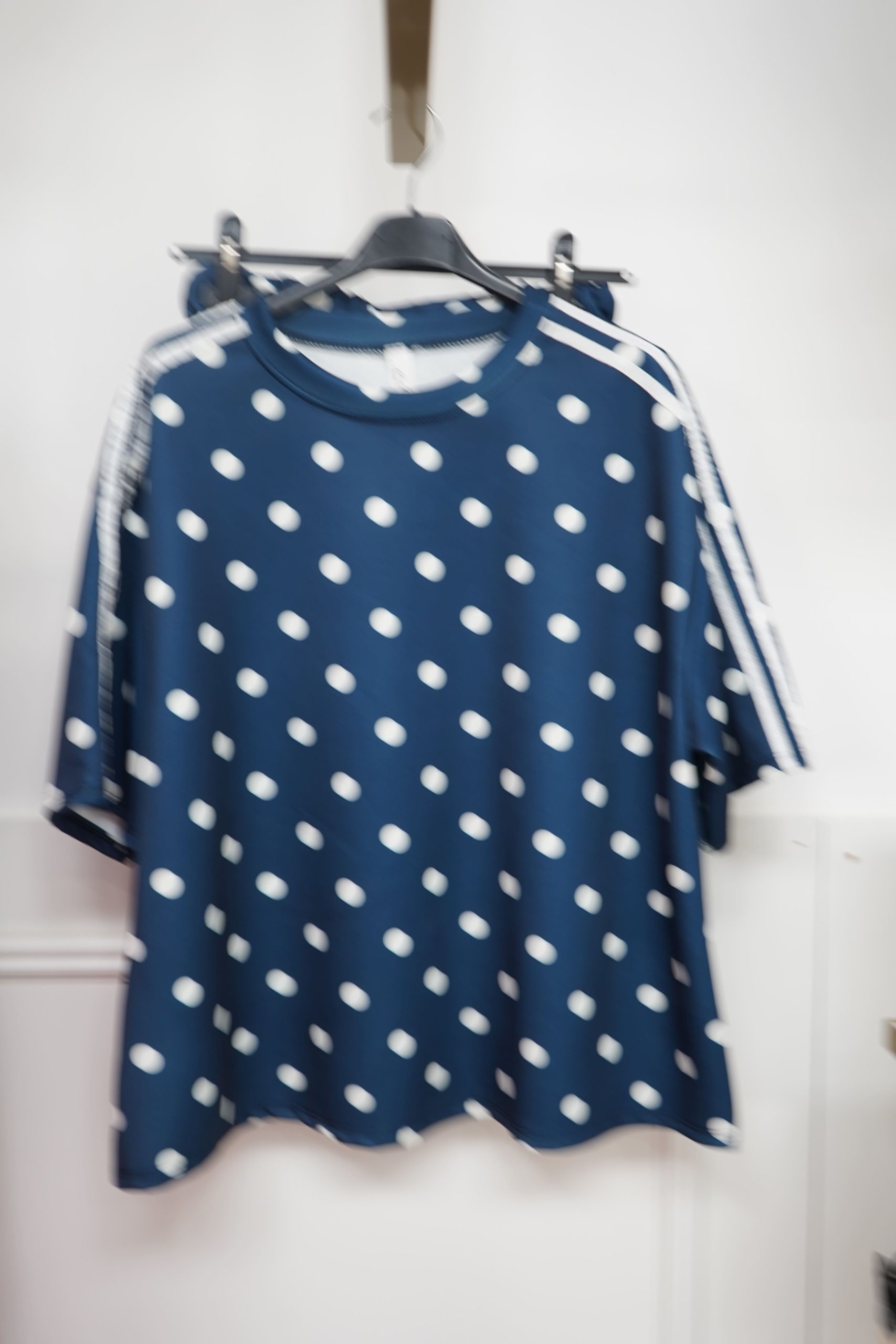 conjunto bolinhas marinho