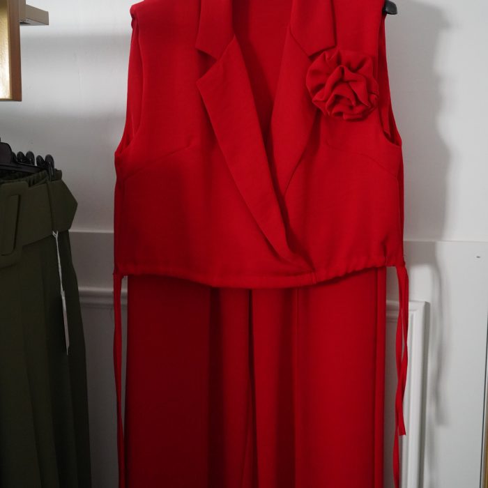 conjunto vermelho