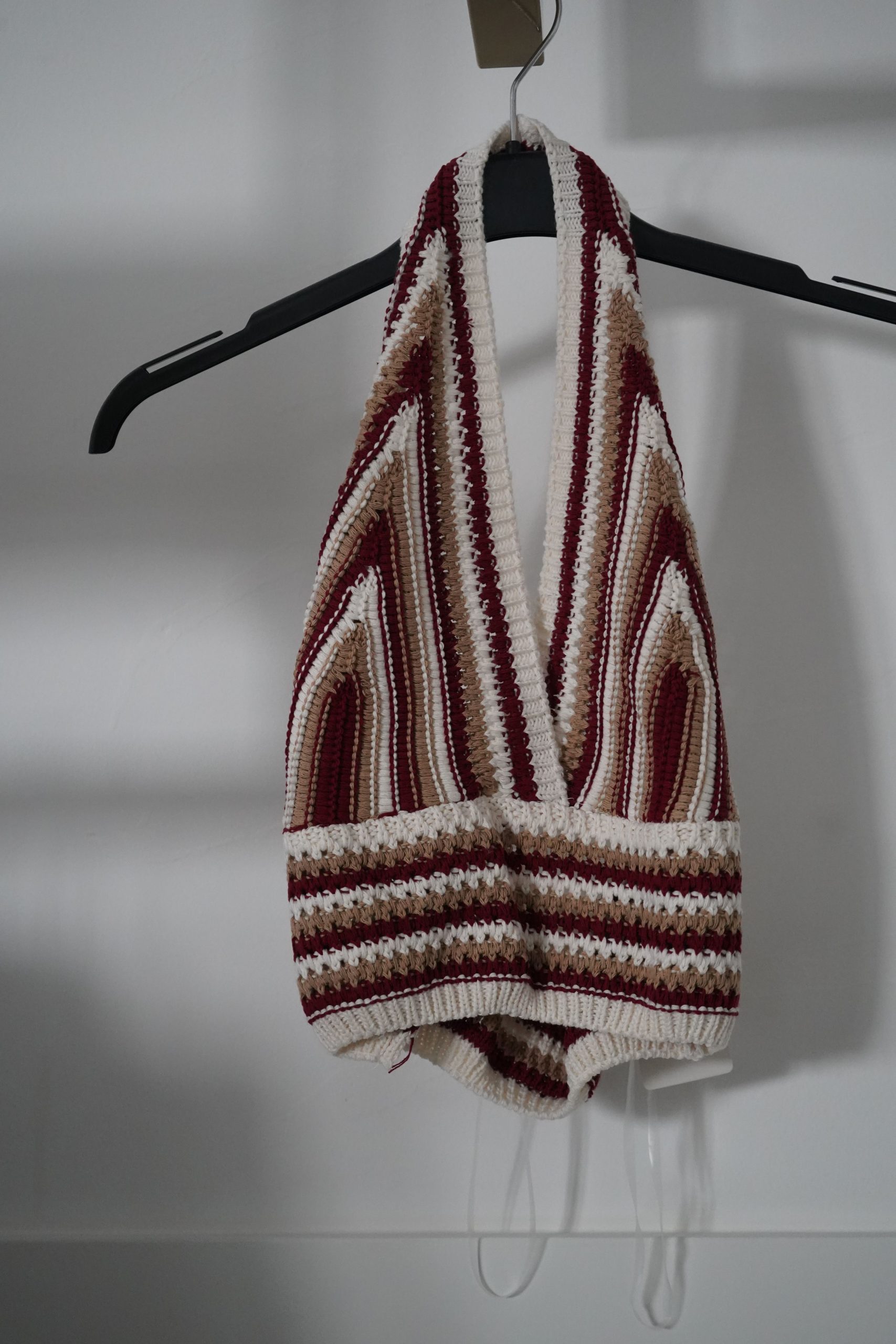top croche costas abertas