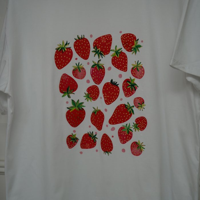 t.shirt morangos