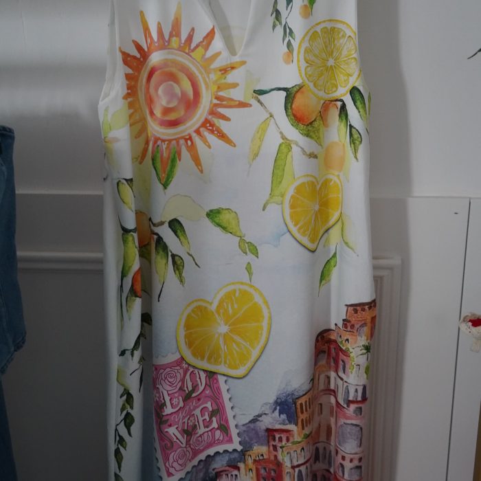 vestido limão