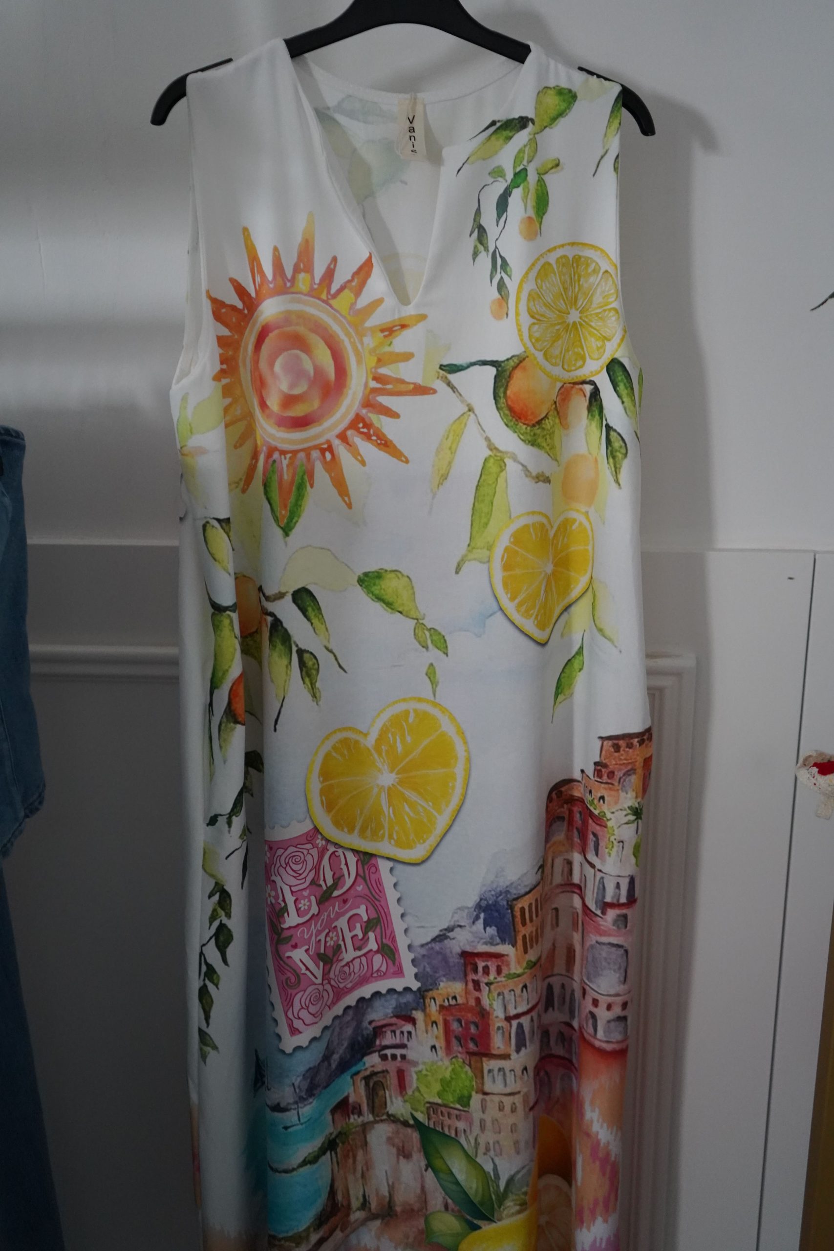 vestido limão