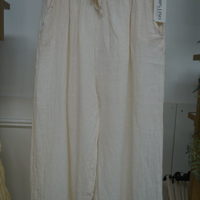 calça linho fluida