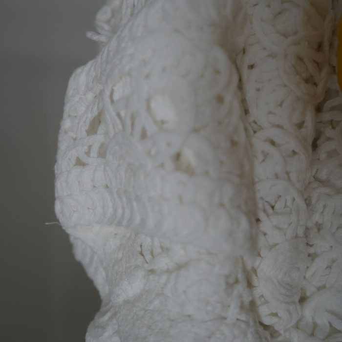 top crochet branco