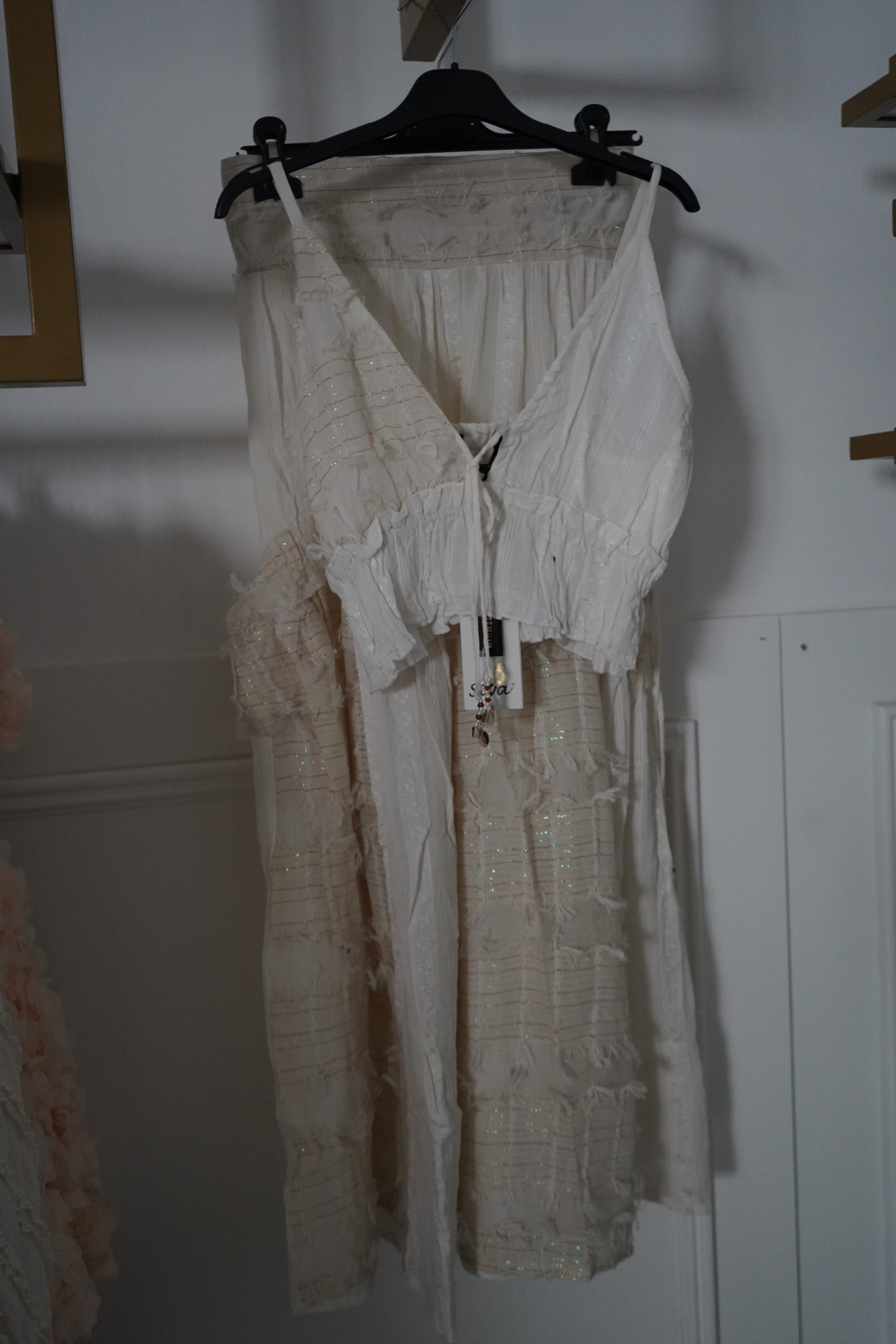 conjunto bege boho
