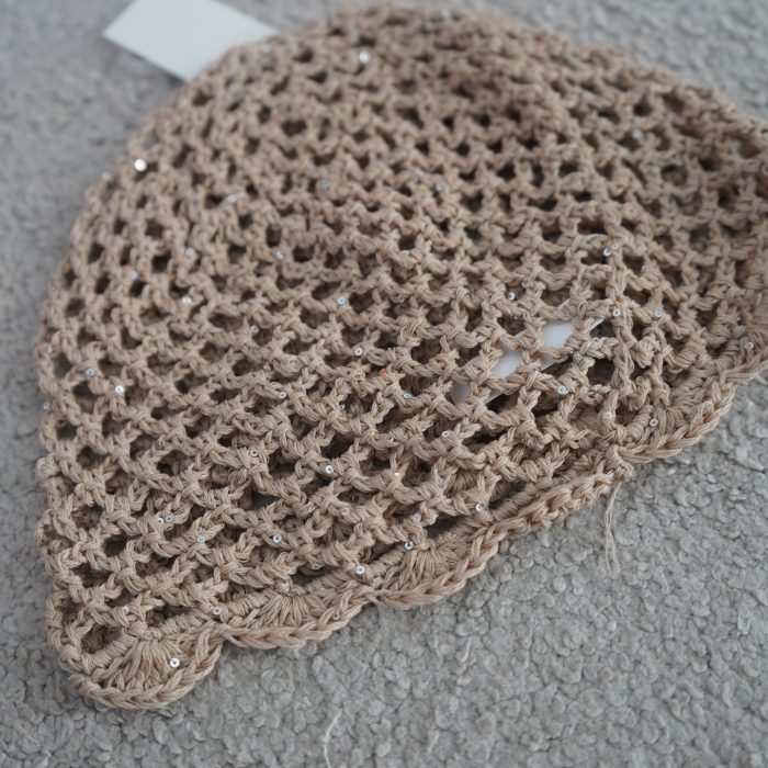 gorro camel  brilhos