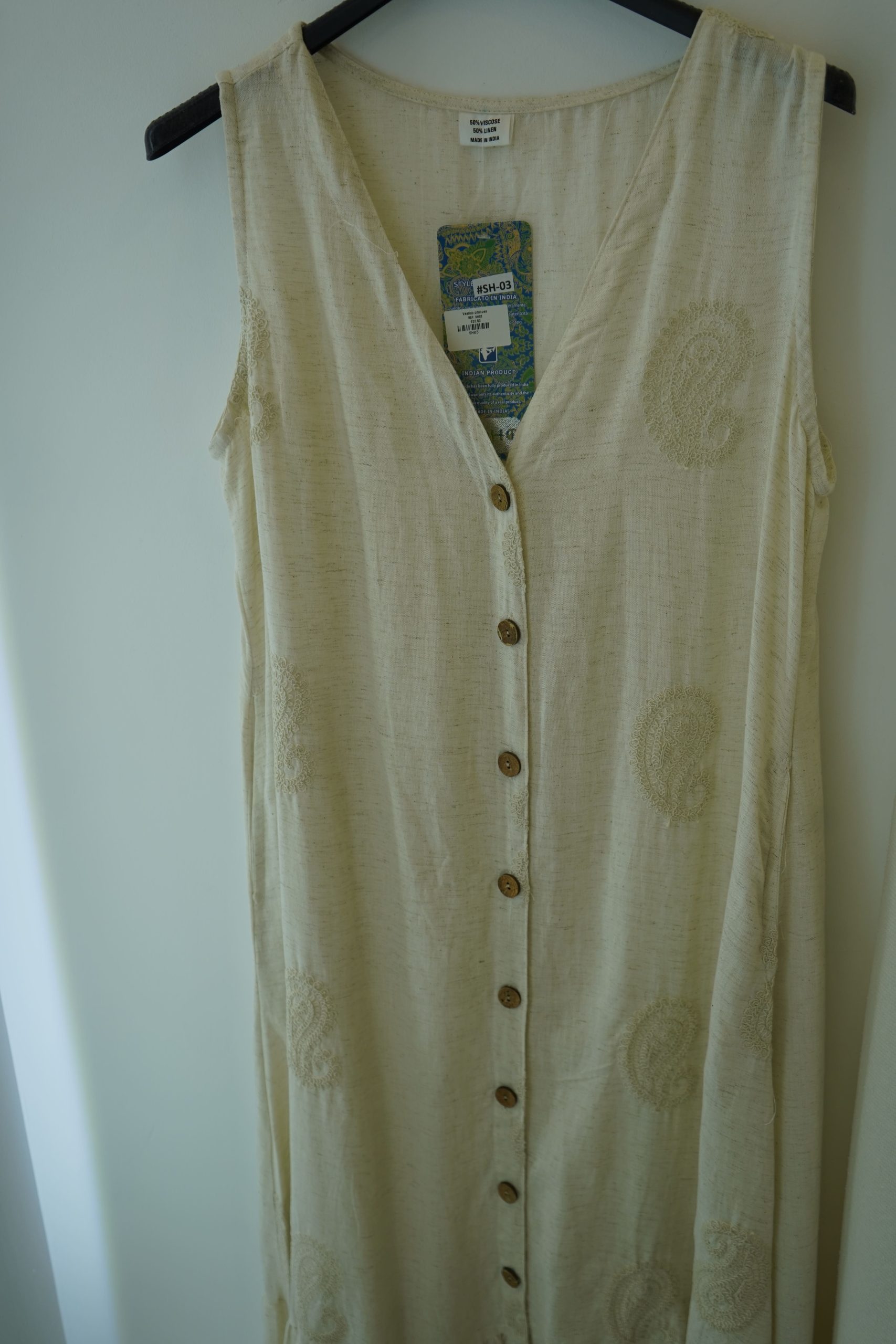 Vestido c/botoes