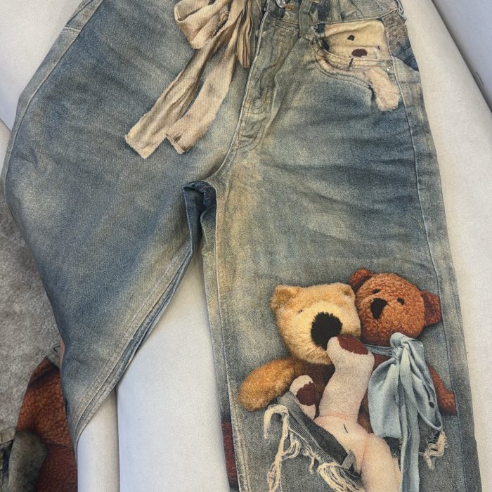 CALÇA URSO ESVERDEADO