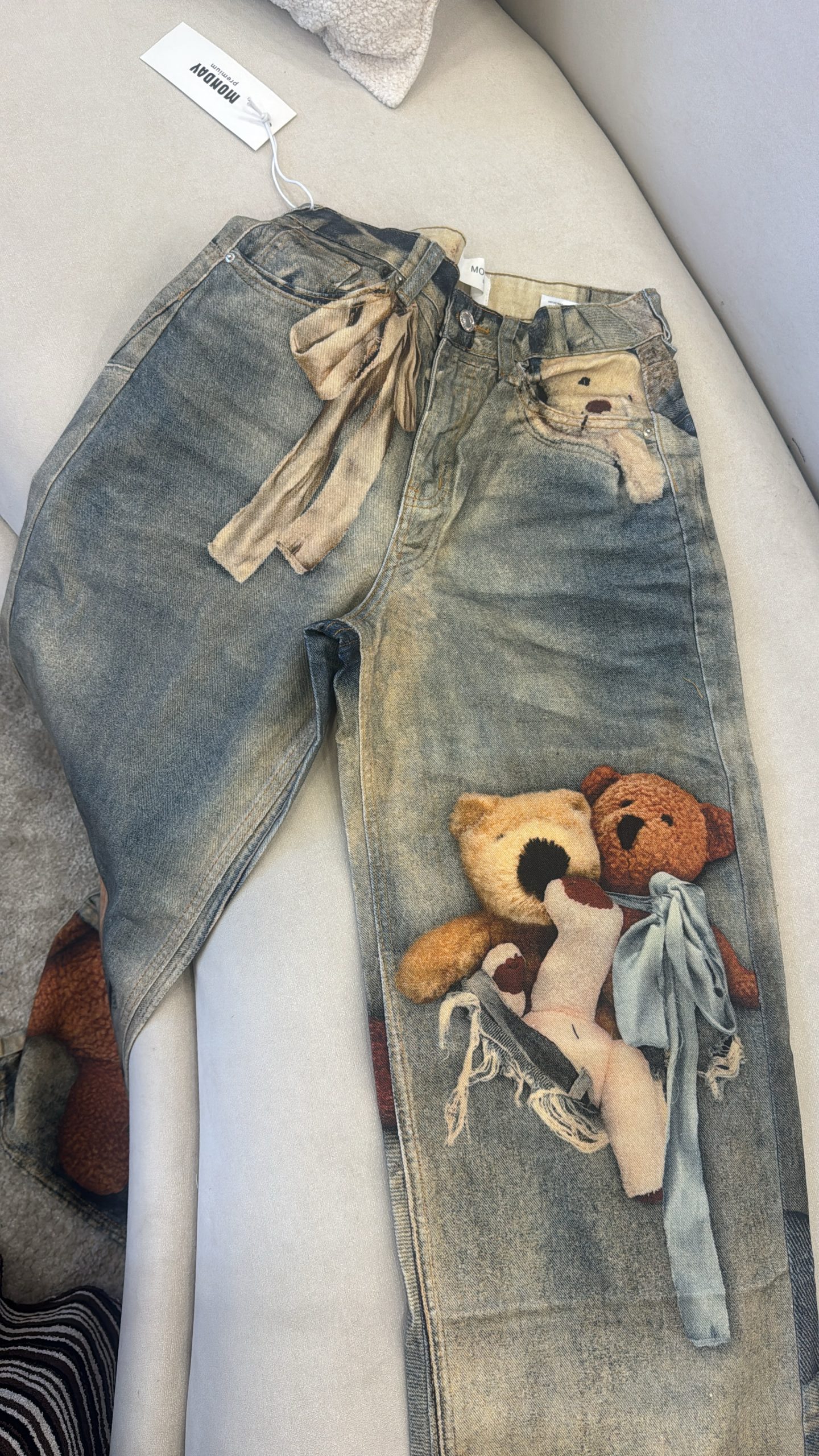 CALÇA URSO ESVERDEADO