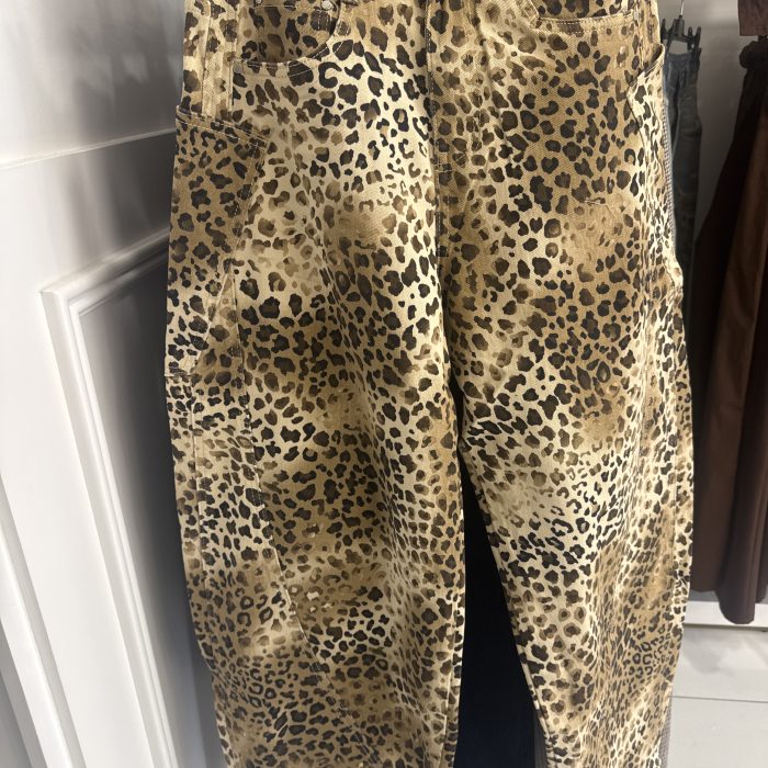 JEANS BALOON LEOPARDO