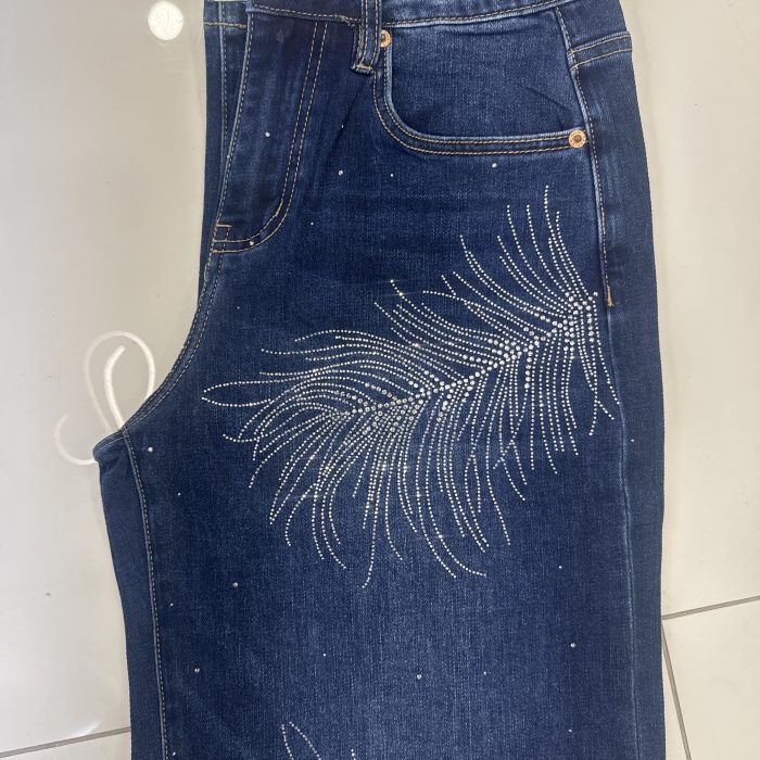 CALÇA GANGA C PLANTAS BRILHANTES