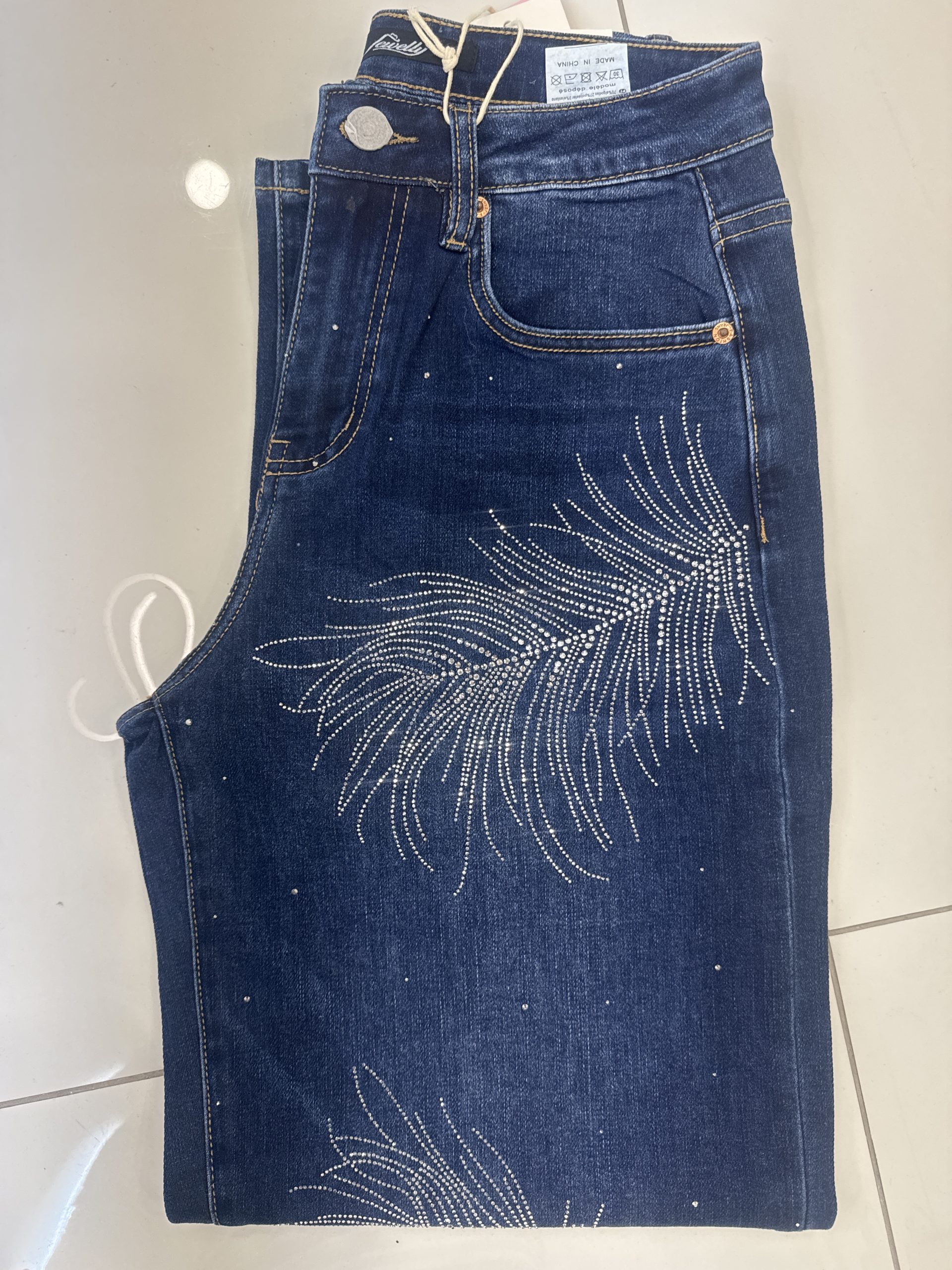 CALÇA GANGA C PLANTAS BRILHANTES